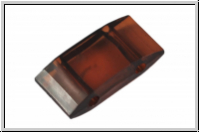 Tr�gerperle, 2-Loch, Acryl, 17x9mm, brown, 20 Stk.