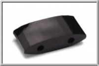 Tr�gerperle, 2-Loch, Acryl, 17x9mm, black, 20 Stk.