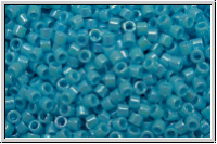 DB0164, MIYUKI Delica, 11/0, blue, lt., op., AB, 5g