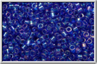 DB0178, MIYUKI Delica, 11/0, cobalt, trans., AB, 5g