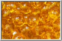 b�hm. Schliffperle, Donut, 4x6mm, topaz, lt., trans., 20 Stk.
