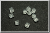 Stopper f. Ohrstecker, trans., Gummi, 10 Stk.