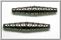 Spacer "ungebogenes Chroissant", 25x5mm, antiksilberfb., Tibetsilber, 1 Stk.