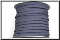 Wildlederimitat-Band, 2,5x1,25mm, flach, lilac, 1 Spule/5m