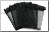 Organzabeutel, 9x7mm, black, 1 Stk.