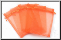 Organzabeutel, 9x7mm, orange, 1 Stk.