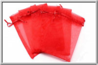 Organzabeutel, 9x7mm, red, 1 Stk.