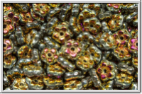 Bl�ten "Forget-Me-Not", 5,5x2mm, crystal, trans., full marea, 50 Stk.