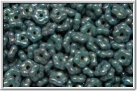 Bl�ten "Forget-Me-Not", 5,5x2mm, turquoise, op., nebula, 50 Stk.