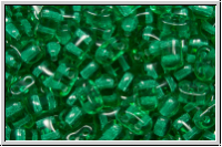 Bi-Bo-Beads, 5,3x2,4mm, emerald, trans., 150 Stk. (ca. 11g)