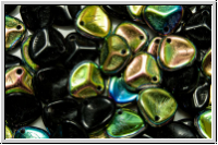 RP-23980-28101, Rose Petals, 8x7mm, black, op., half vitrail, 50 Stk.