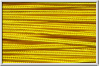 Soutache, 3 mm, yellow, gl�nzend, 100 % Viskose, Preis/m