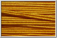 Soutache, 3 mm, yellow, golden, gl�nzend, 100 % Viskose, Preis/m