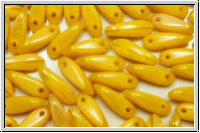 Dagger, 3x11mm, yellow, silk, 50 Stk.