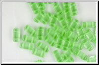 PRISM Beads, 4x8mm, chrysolite, trans., 20 Stk.