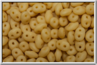 SD-13020-84110, SuperDuo Beads, ivory, op., matte, 10g