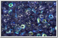SD-20500-28701, SuperDuo Beads, tanzanite, trans., AB, 10g