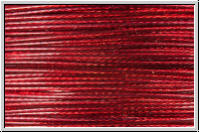 Schmuckdraht, 0,45 mm, 7 Str�nge, nylonumm., rot, GRIFFIN, Preis/m