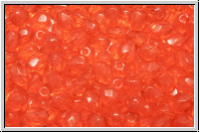 B�hm. Glasschliffperle, feuerpol., 4mm, hyacinth, trans., 50 Stk.