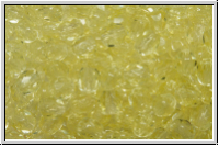 B�hm. Glasschliffperle, feuerpol., 4mm, jonquil, lt., trans., 50 Stk.