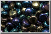 Candy-Beads�, 8mm, blue, met., iris., 25 Stk.