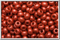 b�hm. Rocailles, 08/0, lava red, met., satin, 10g