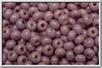 b�hm. Rocailles, 08/0, white, op., rose marbled, 10g
