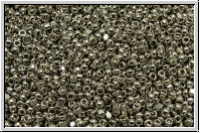 Tschech. Charlotten, 15/0, crystal, trans., nickel plated, 1g (Kleine Menge!)