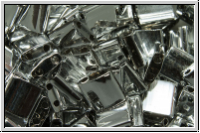 TL-0131-27000, MIYUKI Tila Beads, crystal, trans., full silver, 60 Stk.