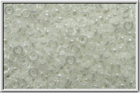 MSP-0420, MIYUKI Spacers, 2,2x1mm, white, ceylon, 5g
