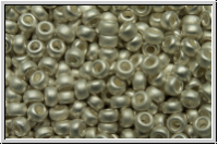 RR-11-0961f, MIYUKI Rocailles, 11/0, sterling silver, plated, met., matte, 1g (Kleinere Menge!)