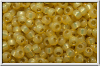 RR-11-4235, MIYUKI Rocailles, 11/0, yellow, lt. (dyed), trans., silver-ld., duracoat, 10g