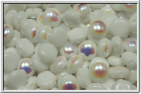 Candy-Beads�, 8mm, white, op., AB, 25 Stk.