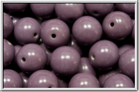 b�hm. Glasperle, rund, 8mm, lavender, op., 10 Stk.