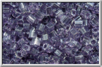 TH-11-0136, TOHO Hexagon, 11/0, sugar plum, trans., luster, 10g