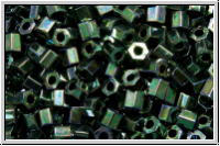 TH-11-0089, TOHO Hexagon, 11/0, moss, met., 10g