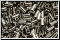 TBU-1-0711, TOHO Bugle 1", 3mm, steel, met., 10g
