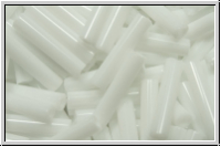 TBU-3-0041, TOHO Bugle 3", 9mm, white, op., 10g