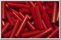 TBU-3-0045, TOHO Bugle 3", 9mm, red, pepper, op., 10g