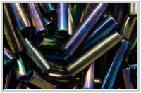 TBU-3-0086, TOHO Bugle 3", 9mm, rainbow, met., iris., 10g