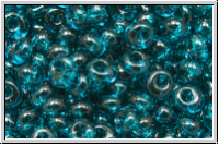 TM-03-0007bd, TOHO Magatamas, 3 mm, teal, trans., 10g