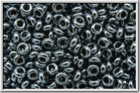 TN-11-0081, TOHO Demi Rounds, 2,2x1mm, hematite, met., 5g