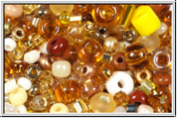 Rocailles, Mix, braun, 20 g