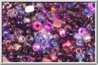 Rocailles, Mix, violett, 20 g