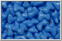 Tee-Beads, PRECIOSA, 2x8mm, sapphire, lt., op., 50 Stk.