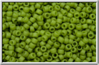 R-15-2602f, TOHO Rocailles, 15/0, honeydew, semi glazed, 5g