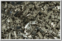 QTL-0194, MIYUKI Quarter Tila Beads, palladium plated, met., 1g (Kleinere Menge!)