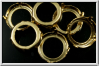 Kessel, 14mm, light-goldfb., sew-on, 2 Stk.