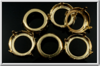 Kessel, 12mm, light-goldfb., sew-on, 2 Stk.