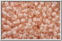 R-11-1068, TOHO Rocailles, 11/0, crystal, trans., lt. mauve-ld., 10g